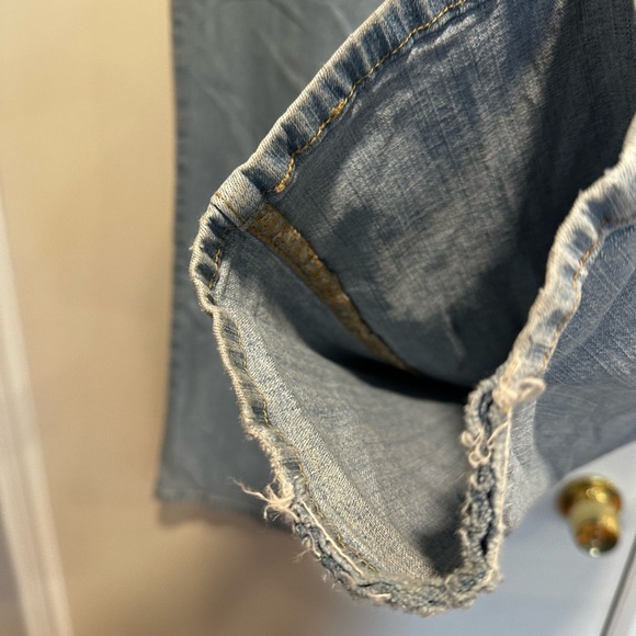 Vintage Levis 550 Jeans Women 18M Light Wash Blue Relaxed Bootcut Y2K. 5 pockets - Picture 10 of 12